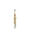 Saxofon Soprano Sib profesional recto cuerpo plateado.Dearmonia.com