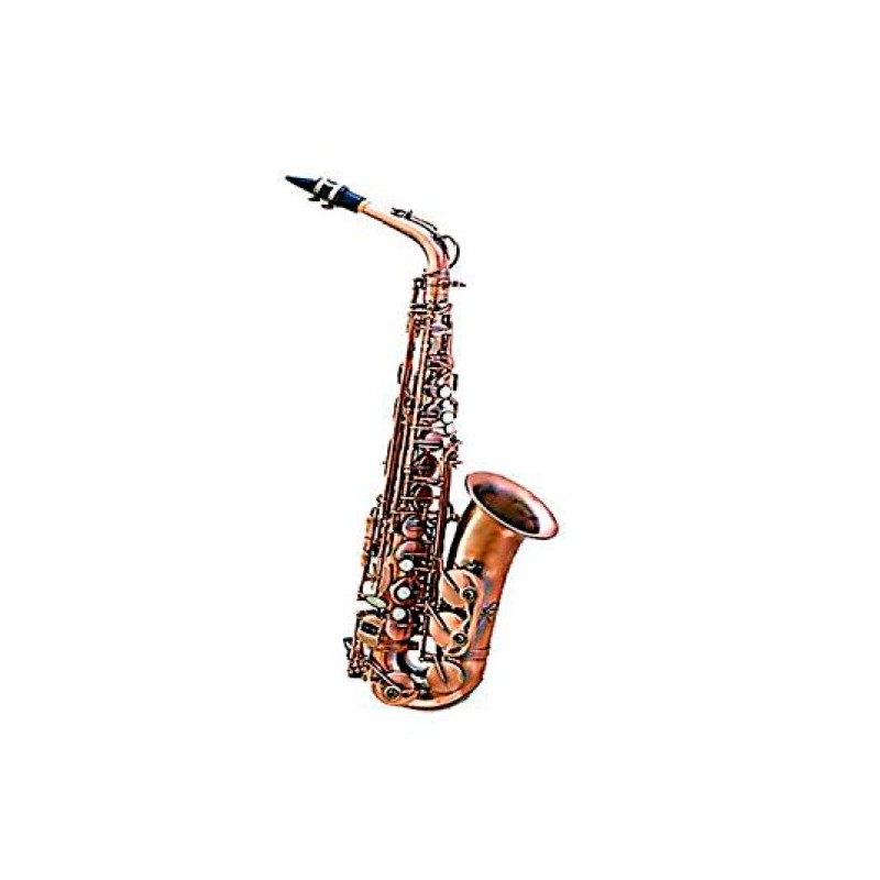 Saxofon alto Mib profesional lacado oro mate. Logan.Dearmonia.com
