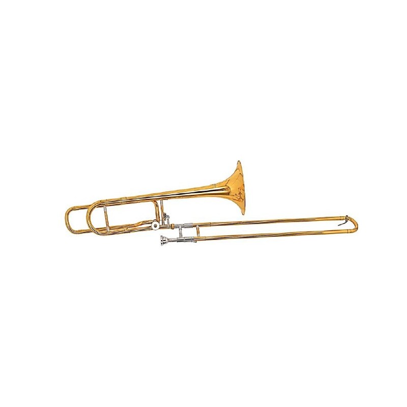 Trombon de varas sib-Fa profesional lacado. Logan. Mod. YAMAJA.Dearmonia.com