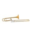 Trombon de varas sib-Fa profesional lacado. Logan. Mod. YAMAJA.Dearmonia.com