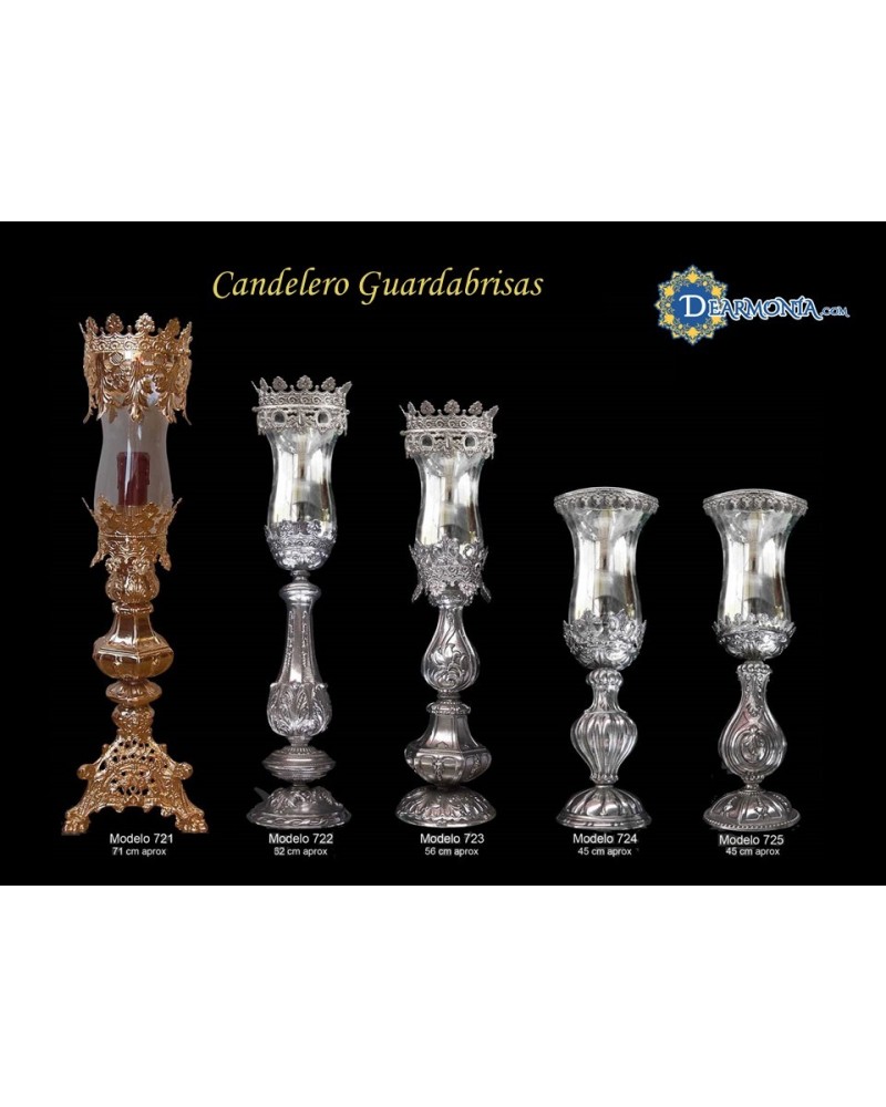 Candelero guardabrisas.Dearmonia.com