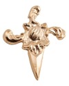 puñal dorado