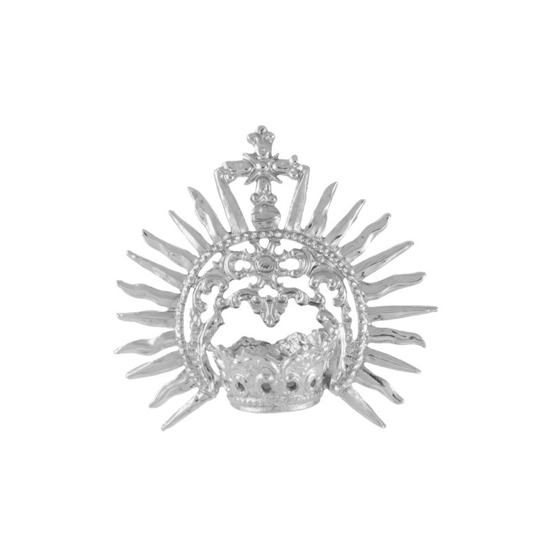 Corona para Virgen de vestir  3,5 cm de diámetro