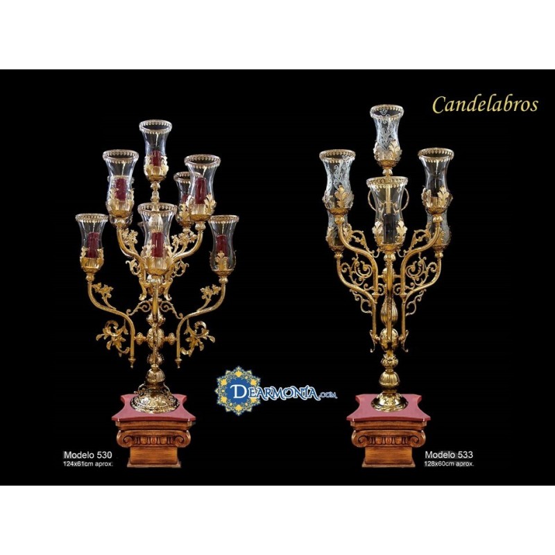 candelabros de cola en venta