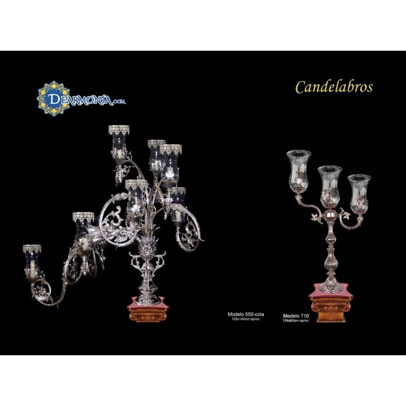 candelabros paso miniatura