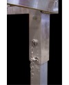 Parihuela para paso, trono o andas fabricada en aluminio