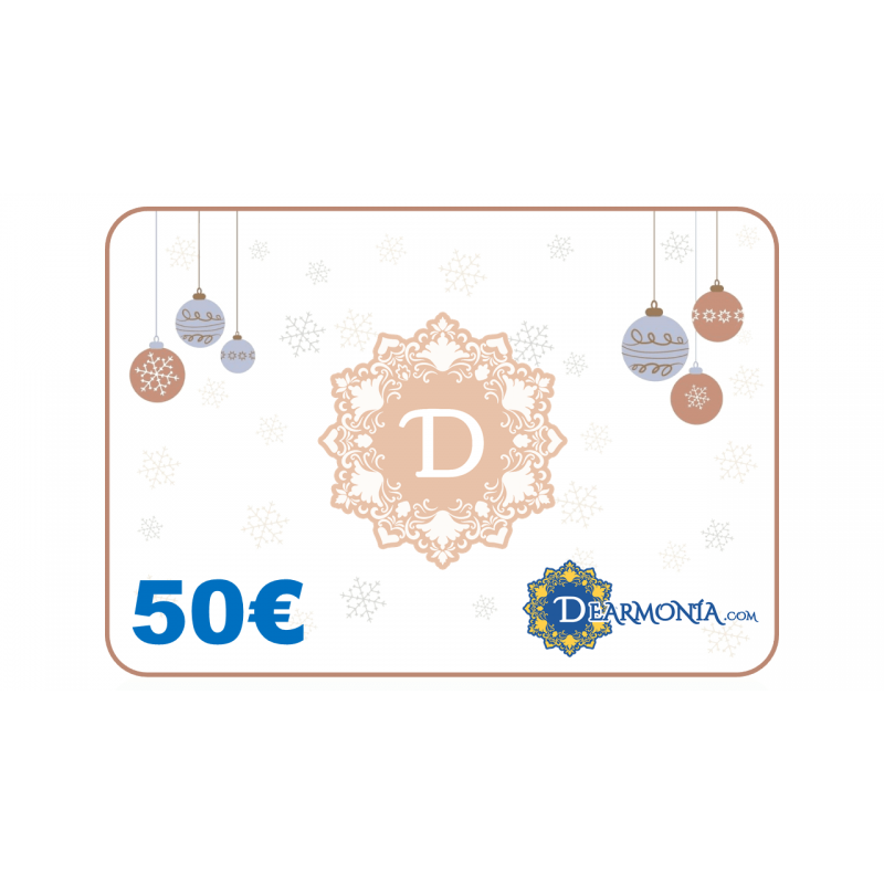 tarjeta regalo navidad 50 euros