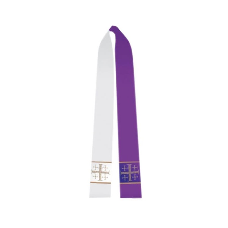 estola sacerdotal morada