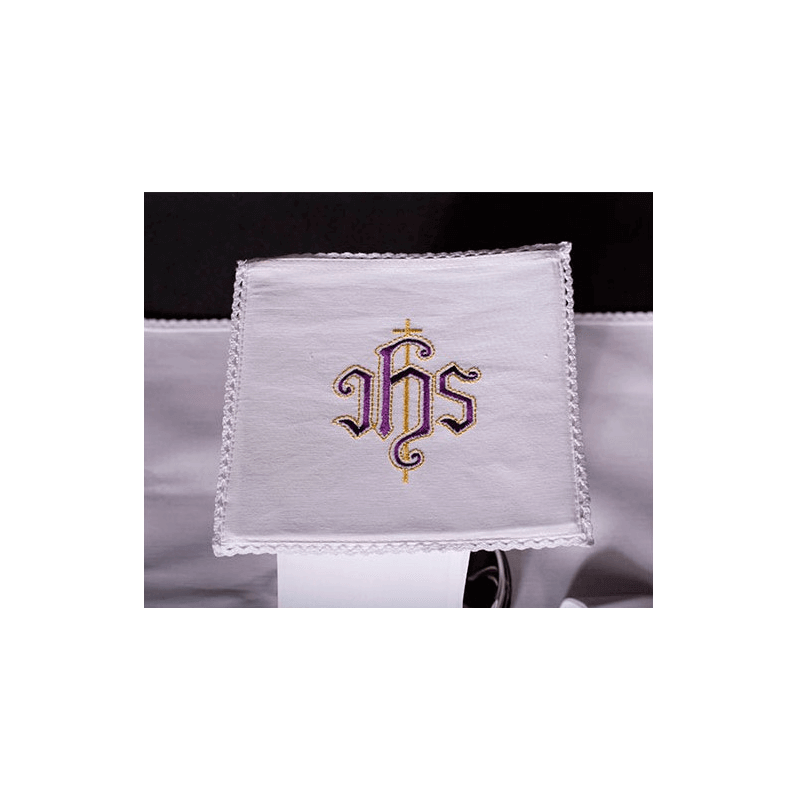 Juego de altar JHS bordado Juego de altar JHS bordado