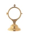 Ostensorio pequeño dorado 15cm