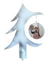 arbol de navidad con foto