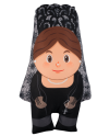 peluche cojín manola mantilla