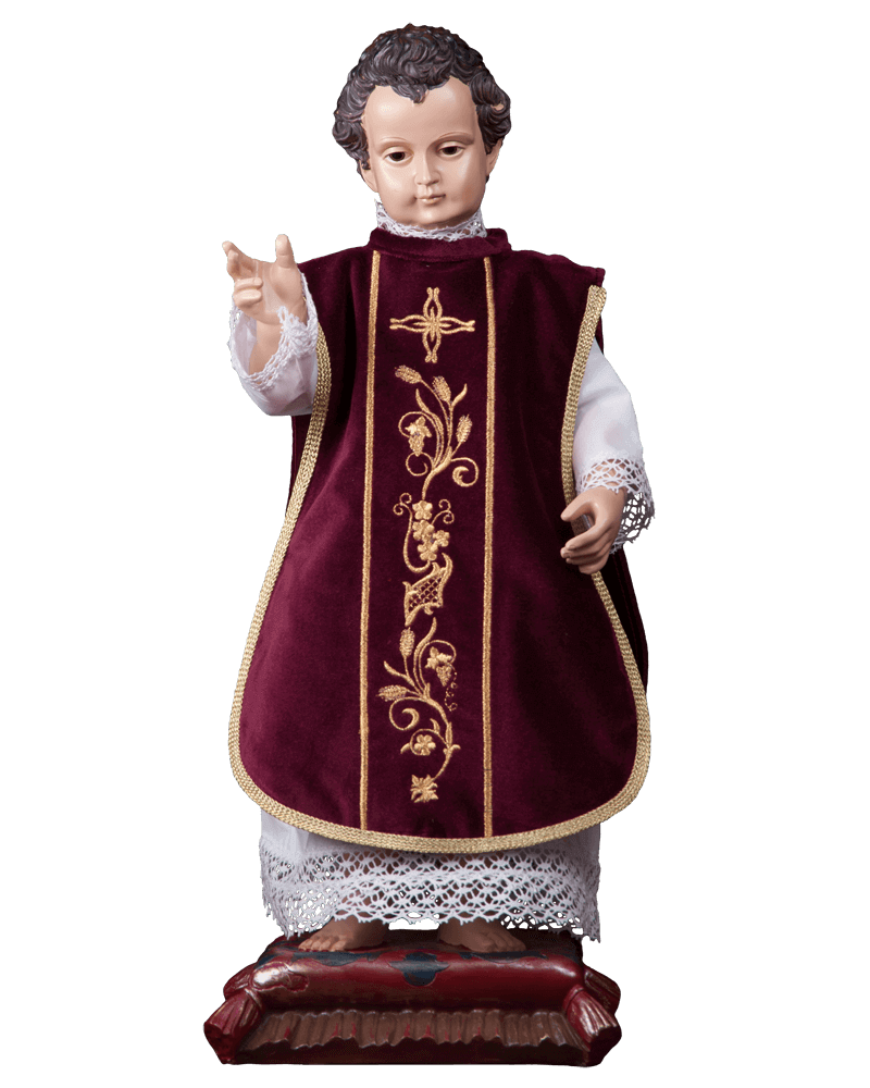 túnica de acólito niño jesus