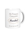taza comunion personalizada