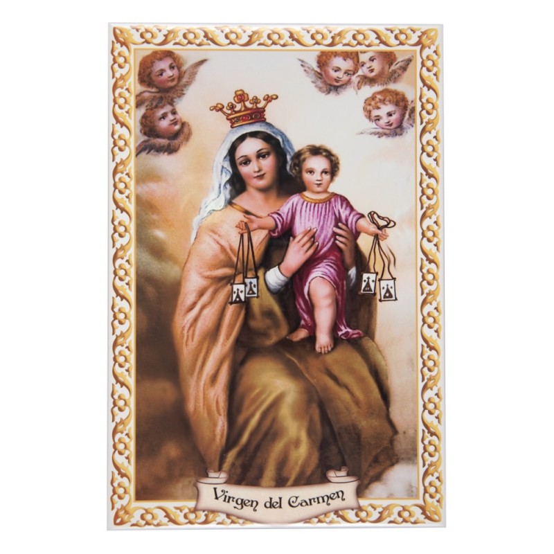Azulejo Virgen del Carmen Dearmonia.com