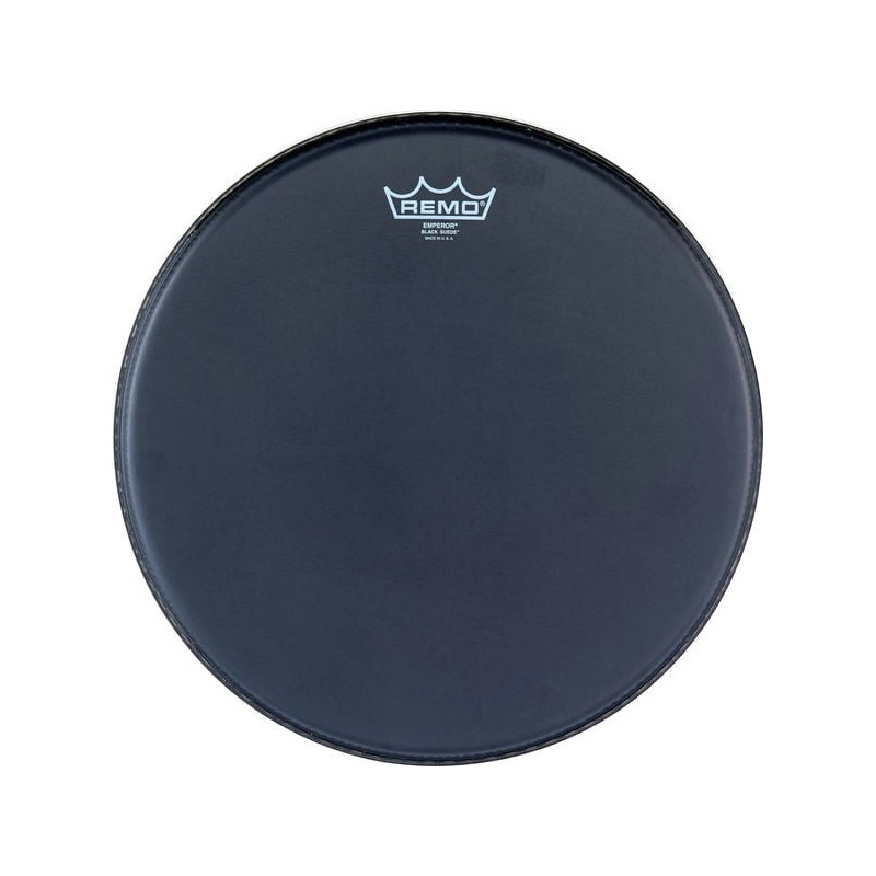 Parche Remo Emperor Suede negro. 15