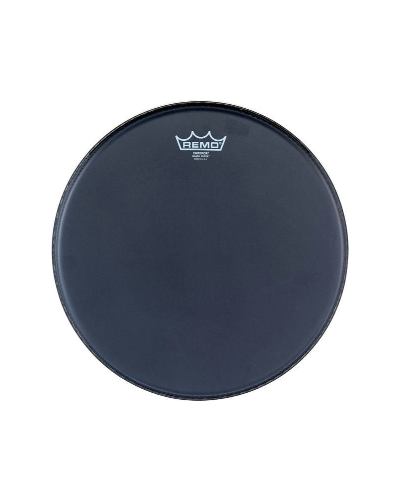 Parche Remo Emperor Suede negro. 15