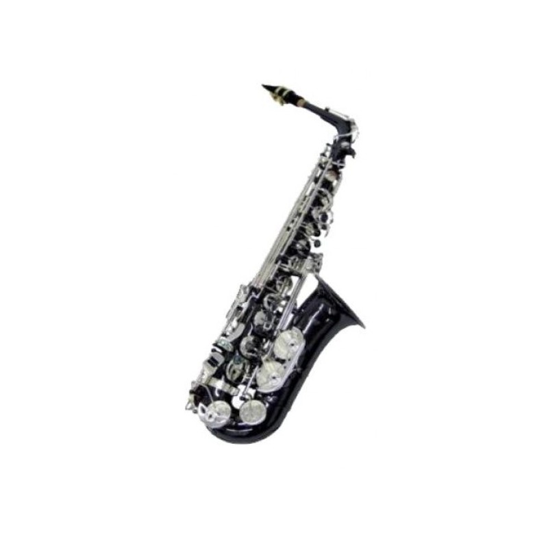 Saxo Alto MI BEMOL "J.MICHAEL" BPAL1200BS.NIQUELADO NEGRO.Dearmonia.com