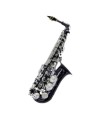 Saxo Alto MI BEMOL "J.MICHAEL" BPAL1200BS.NIQUELADO NEGRO.Dearmonia.com