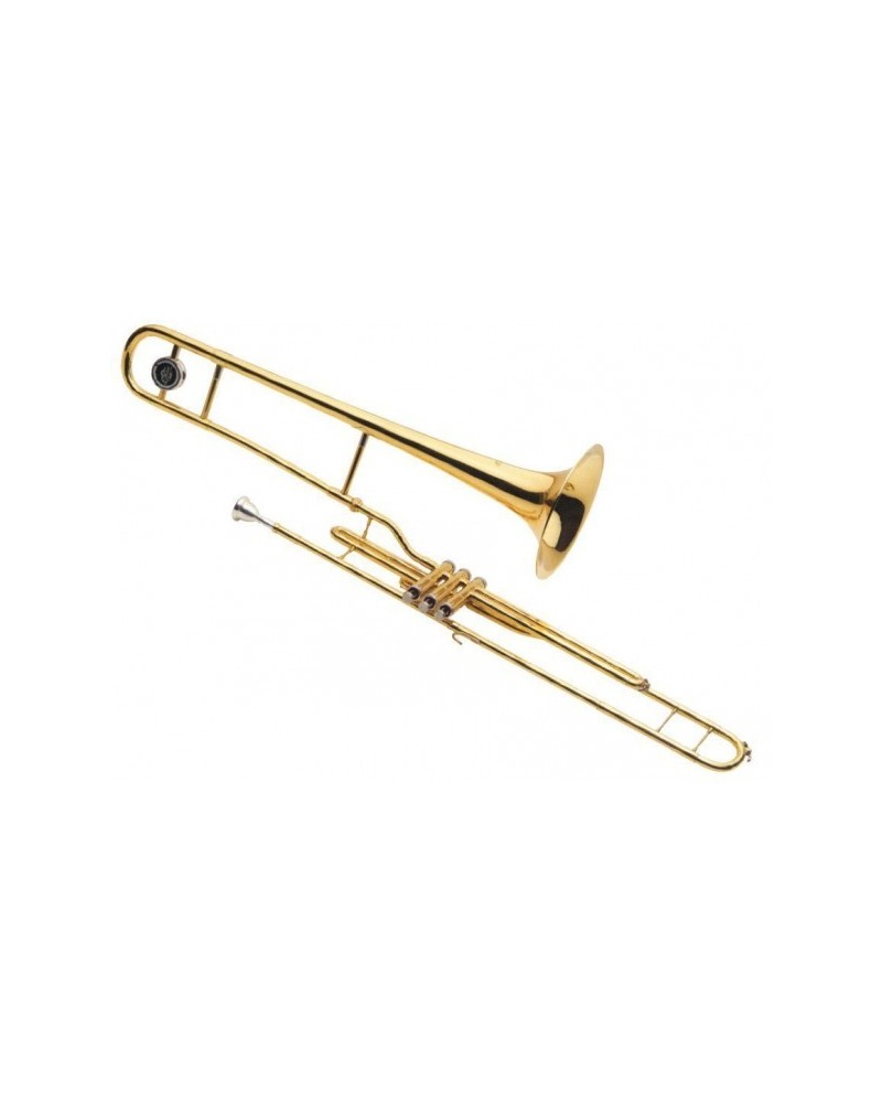 Trombon de pistones "J.Michael" 600V SI Bemol. Lacado.Dearmonia.com