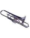 Trombón Marcha PIstones "J.Michael".En DO. Plateado.Dearmonia.com