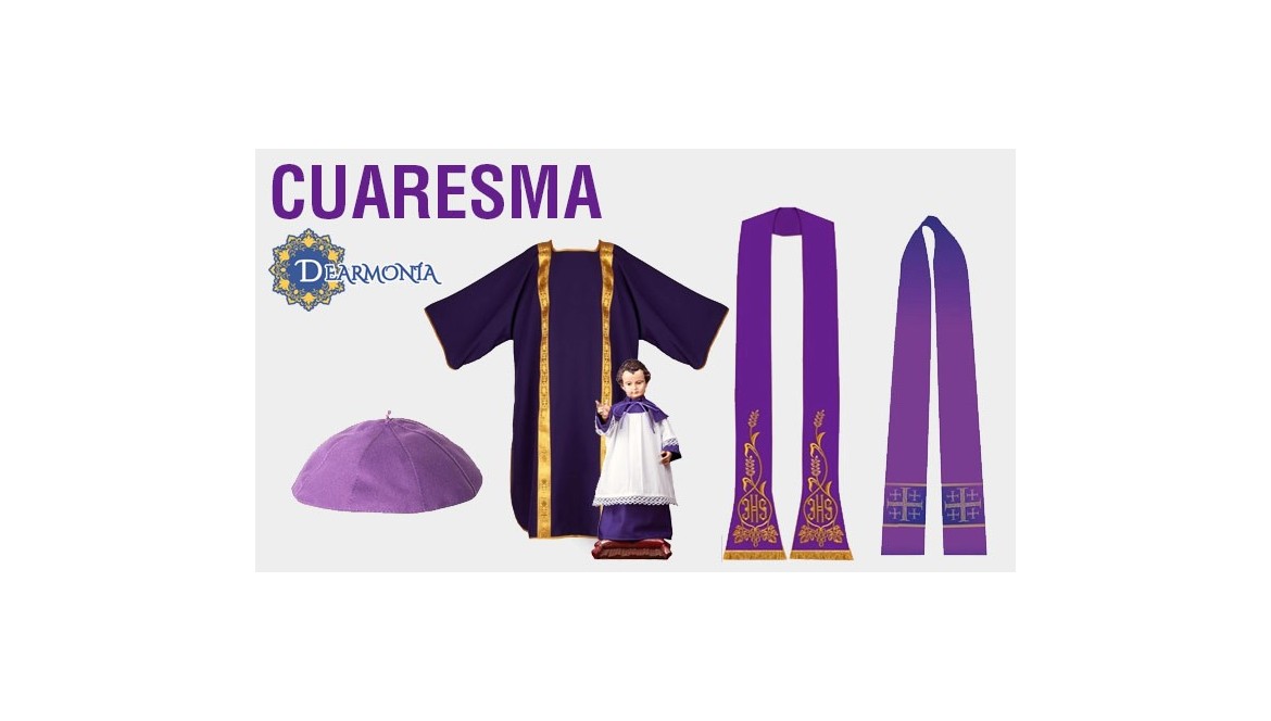 Vestimenta y Artículos Religiosos en Cuaresma: Reflexión en Color y Forma
